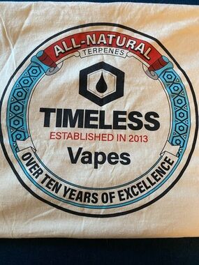 Timeless All-Natural Logo Short Sleeve Tee - White/Black/Red/Teal
